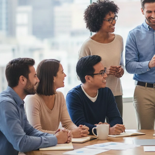 Company office in 2001